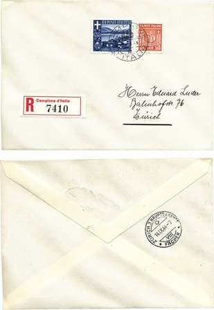 Italien 1944 - MICHEL 2B+9 - Stemplet