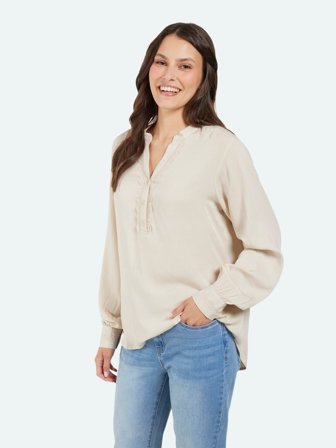 JENSEN - Bluse - Beige