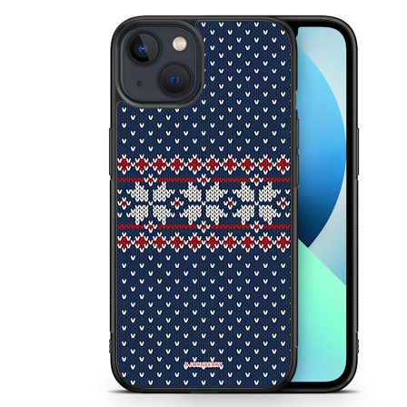 Bjornberry Skal iPhone 13 Mini - Stickad Jul