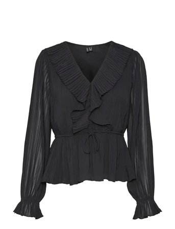 Vero Moda | Vmdora L/S Frill Pleat Top Wvn Exp | S