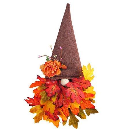 Fall Door Wreath Teardrop Swag Thanksgiving Decor - spot-myynti