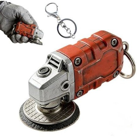 Mini Hionta-avainketju, 2-in-1 Mini Hionta-avainketjut, Liikkuva Sileytystyökalu, Hiontatyökalun Avainketjun Riipus