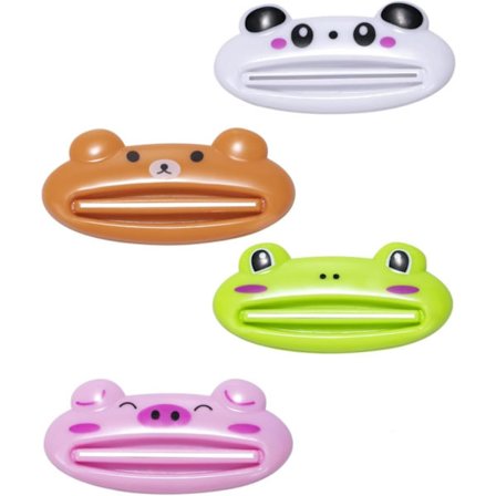 Pieces Plastik Tubepressere - til Tandpasta, Ansigtsrens, Tandpasta Tube Klips Tom Tube Presser Tandpasta Tube Opruller Tandpasta Tube Klips