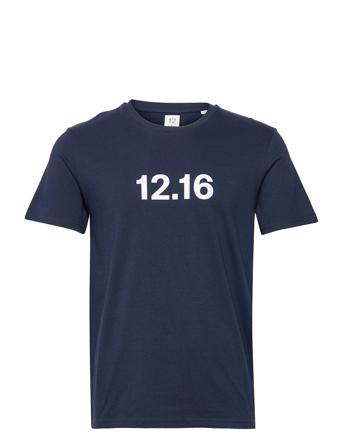Tee S/S 12.16 Logo - Blue Blue Twelve Sixteen