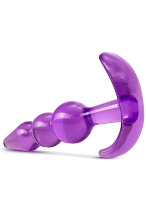 Kjøp B Yours Triple Bead Anal Plug Purple - Mini analplugg | God pris