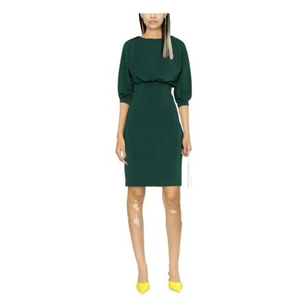 Pinko, Midi Dress Zielony, Kobieta, Rozmiar: M
