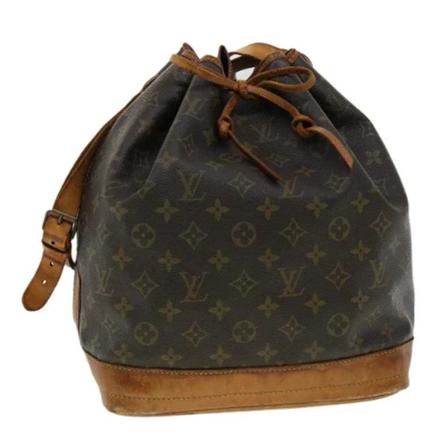 Louis Vuitton Vintage, Pre-owned Noe Monogram Bag Bruin, Dames, Maat:ONE Size,leather