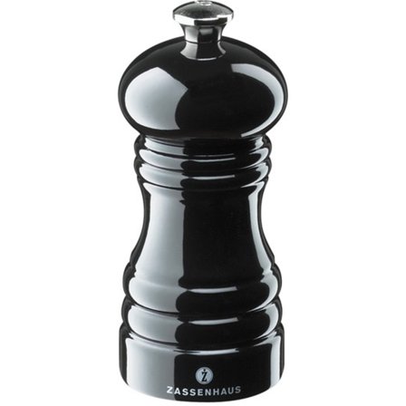 Zassenhaus Berlin Saltkværn 12 cm. Sort Blank | KitchenOne