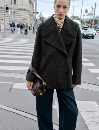 Mango Mid-Rise Rinse-Wash Barrel Jeans - Blue - 34