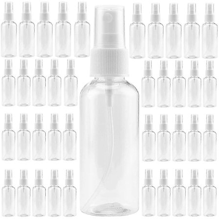 40-pakning 100 ml klare sprayflasker, fin tåke plast sprayflaske
