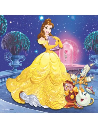 Ravensburger Princesses Adventure - 3X49P - Multi/patterned - ONE SIZE