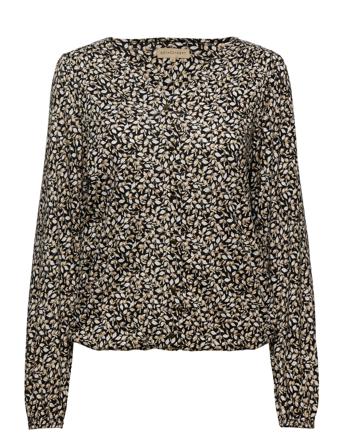 Sc-Felicity Aop Bluse Langærmet Multi/mønstret Soyaconcept