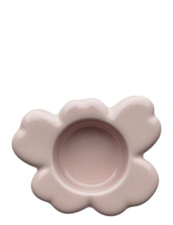 Unikko Tealight Holder 10X3Cm Marimekko Home Pink