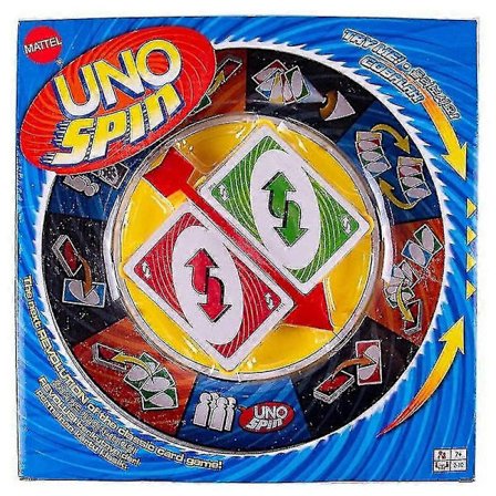 Uno Games Spin Card Brettspill Familie Morsom Underholdning Poker Spillkort Leker For Barn Bursdag Halloween Gaver