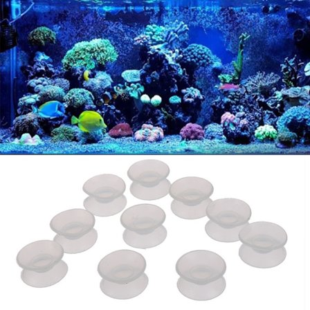 10 STK Dobbeltsidig sugekopp sugepute for Glass Plast Cle