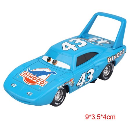 Disney Pixar Cars 2 3 Lightning McQueen Mater Jackson Storm Ramirez 1:55 Diecast Vehicle Metal Alloy Boy Kid Legetøj Julegave