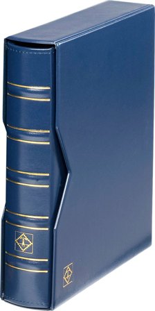 OPTIMA Classic ringbind og kassette - Blå