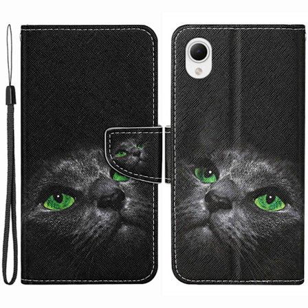 Wonderland Samsung Galaxy A23e Flip Etui - Kat
