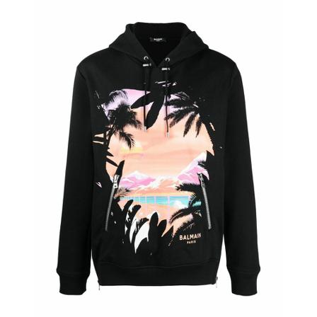 Balmain Sweater Blå, Herre