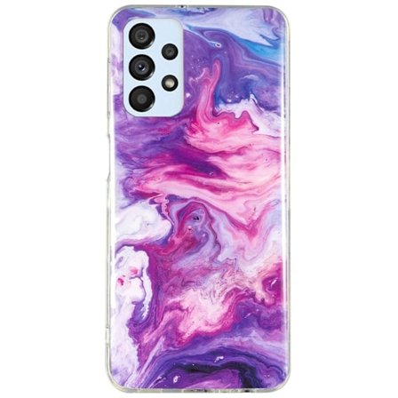 Marble Samsung Galaxy A52s 5G / A52 5g / A52 Etui - Rød