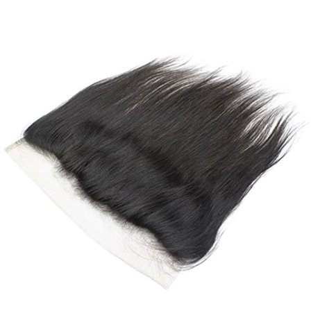 13x4 Spetsfront, Brasilianskt Rakt Hår, Naturlig Hårfäste med Babyhår,Naturlig färg, 20 tum