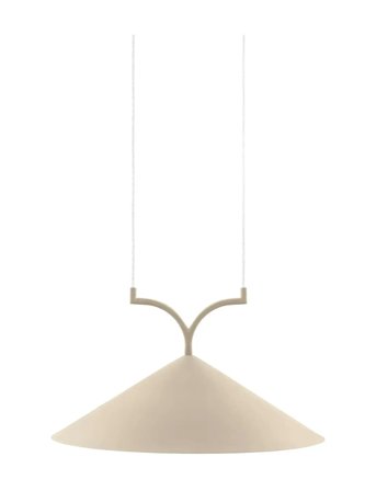Globen Lighting Pendant Curve 50 - Beige - Ø 50 CM