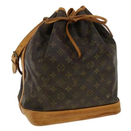 Louis Vuitton Vintage, Pre-owned Noe Monogram Bag Bruin, Dames, Maat:ONE Size,leather