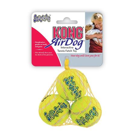 Kong SqueakAir Tennisball S 3pk, Hund, Leker, Baller