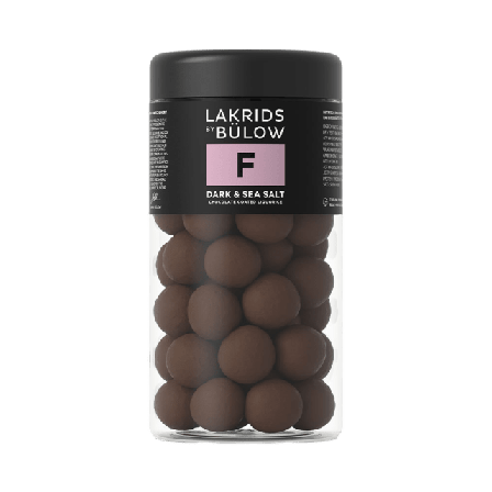 Lakrids by Bülow Lakrits Regular F - Dark & Sea Salt Skafferi torrvaror 295g