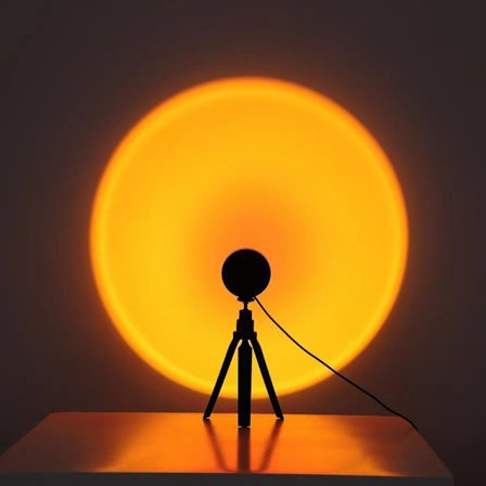 Solnedgångsprojektorljus, solnedgångsljusprojektion, solnedgångsljus, R