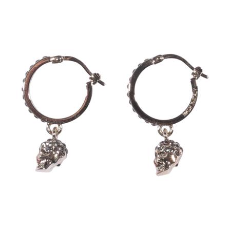 Alexander McQueen Earrings Grå, Dame Øreringe, Størrelse: ONE Size