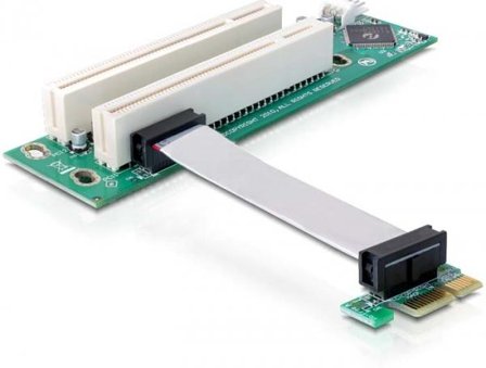 Delock PCI-E/2x PCI