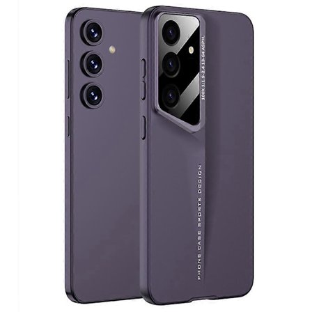 GKK Samsung Galaxy S25+ -puhelinkotelo, ohut kova PC-suojakuori - Harmaa