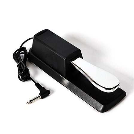 Sustainpedal av høy kvalitet for elektroniske keyboards og digitale pianoer