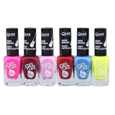 6st nagellack, nail polish - Set -