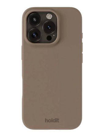 Holdit Silicone Case Mocha Brown - Brown - IPHONE 16PRO