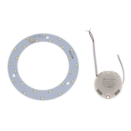 5730 LED modul kildekort med driver taklampe hvit 12W 220V