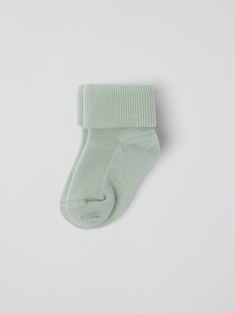 Polarn O. Pyret - Socks merino wool baby - 10 - 12 - Childrenswear - green
