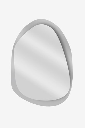 Homitis - Spejl Aqua 55 x 75 cm - Transparent - Små spejle - Fra Homeroom