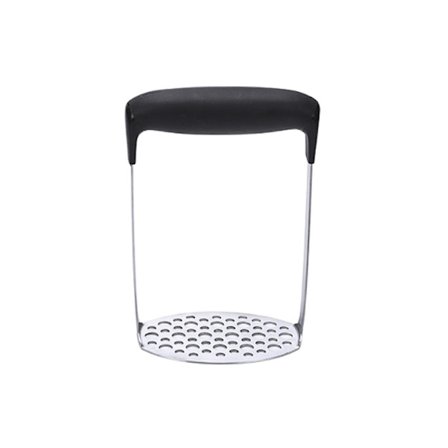 Good Grips -ruostumattomasta teräksestä valmistettu sileä perunamurskain