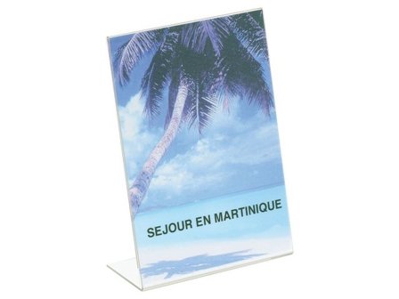 Informationsställ lutande A5 - Lyreco - Kontorsmöbler och inredning - Tavlor ställ och ramar - Informationsställ