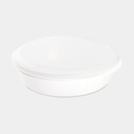 Eväsrasia Nordiska Plast Everyday Pyöreä, valkoinen, 1.1 litraa