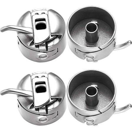 Symaskine undertrådshus i rustfrit stål - 4 stk. undertrådshus til frontlæssermaskiner