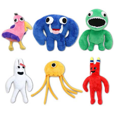 Garten of Banban plyslegetøj dukke-multifarvet(6 stykker)