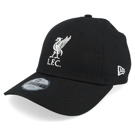 New Era - Černá adjustable Kšiltovka - Liverpool Core 9FORTY Ktd Black/White Adjustable @ Hatstore