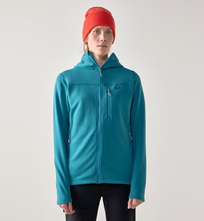 Haglöfs Rosson Mid Hood Women Mountain Teal - Damen - M
