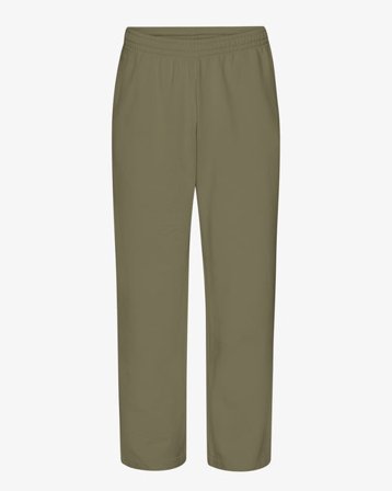 Organic Straight Leg Sweatpants - Dusty Olive