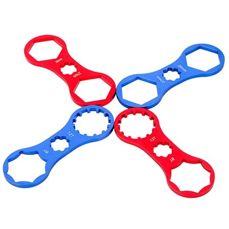 4 st Cyklar Framgaffel Locknyckel Mountainbike Reparationsverktyg för Landsvägscykel