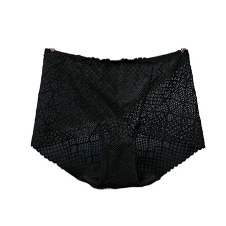 Spetsunderkläder Franska trosor SVART XL