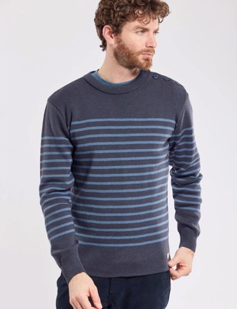 Armor Lux Mariner Sweater "Molène" - Grey - S